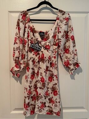 Angie Floral Dress - retail $40